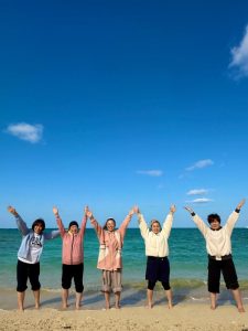 ビーチレッスンです！